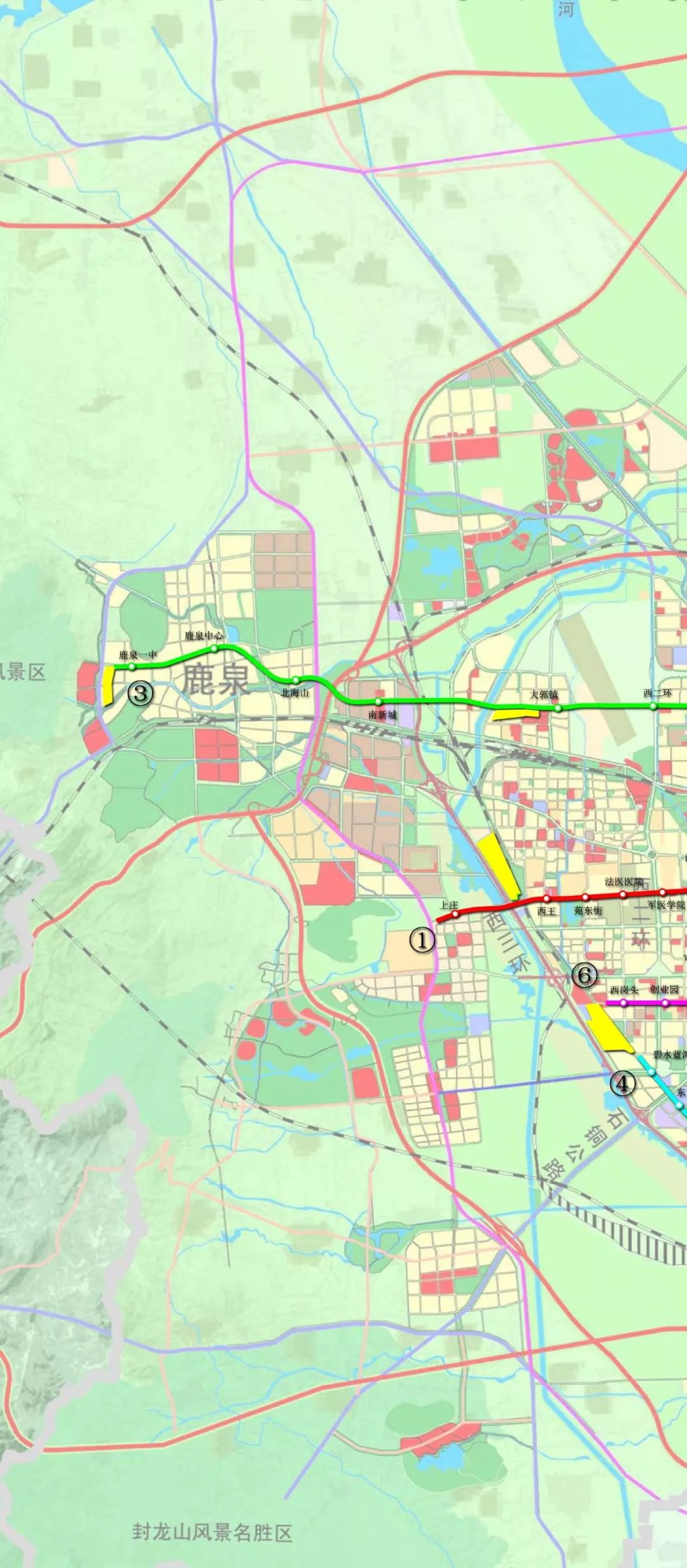 鹿泉区地铁最新规划图，构建高效城市交通网络，助力城市发展提速。